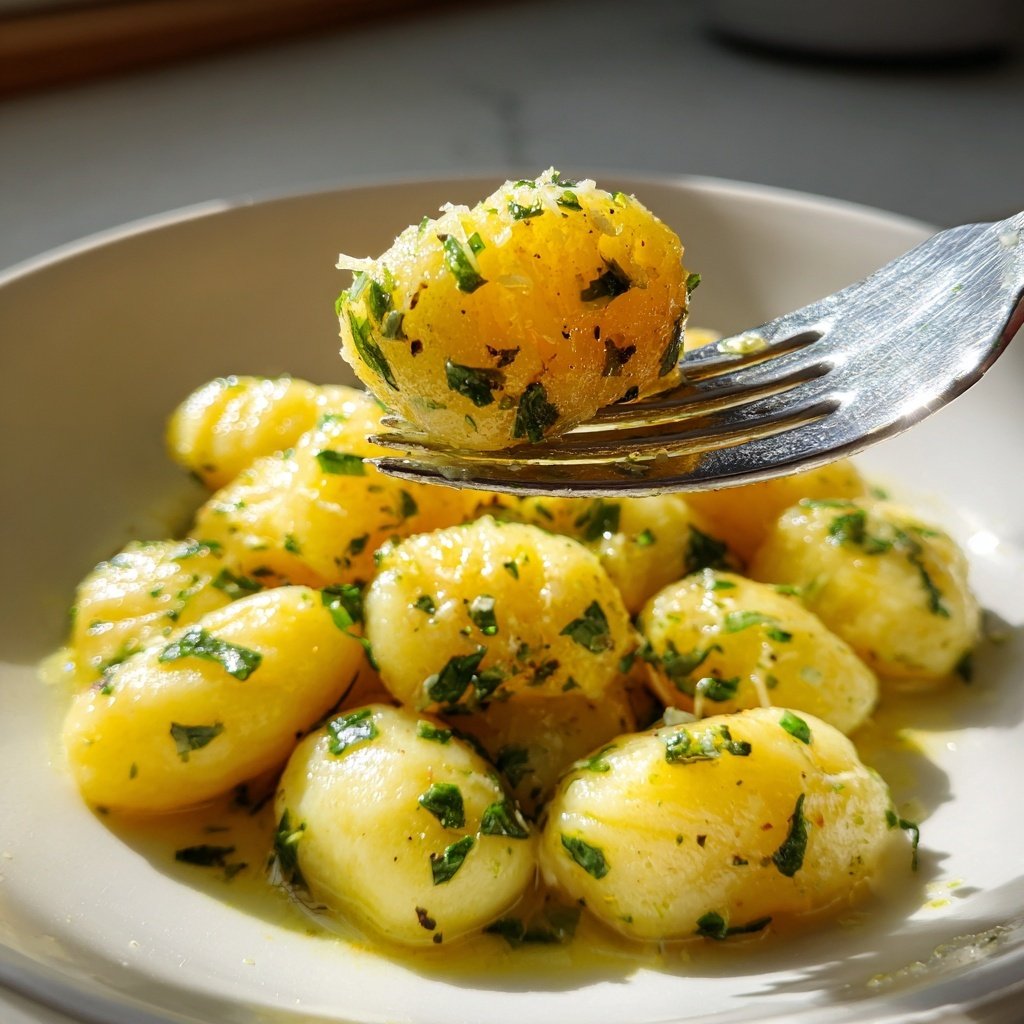 Gnocchi mit Zitronenöl