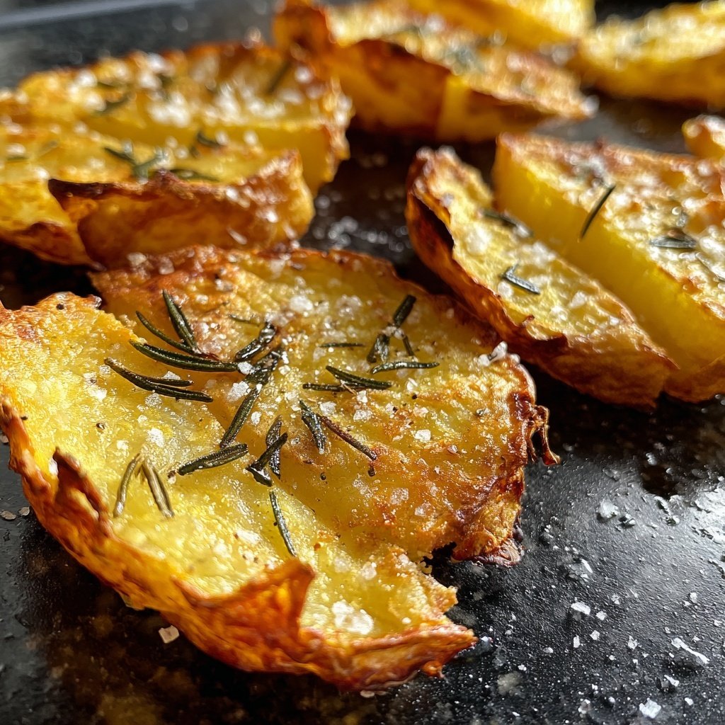 Süßkartoffel Spalten Mit Rosmarin