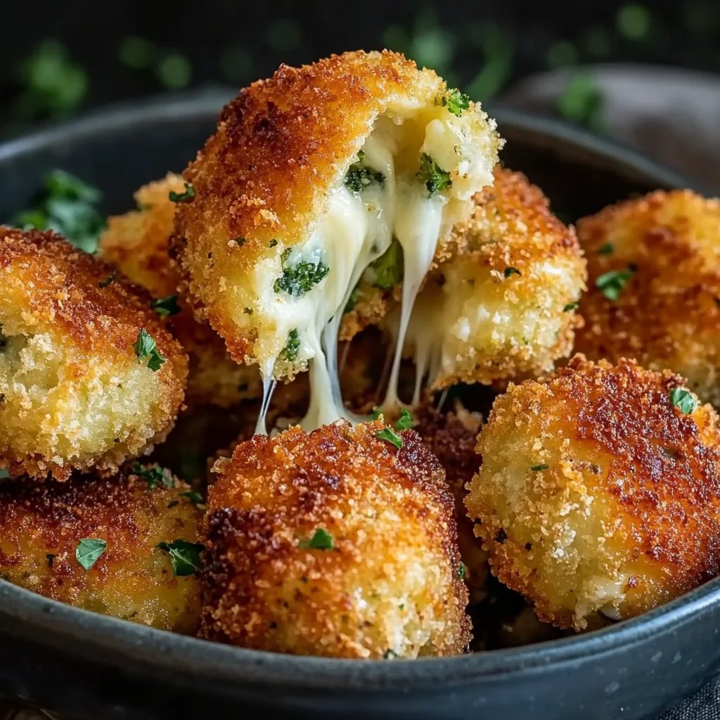 Knusprige Gemüse-Nuggets mit Käse