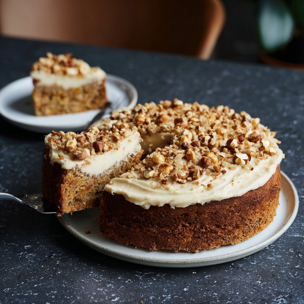 Karottenkuchen Mit Haselnussmehl