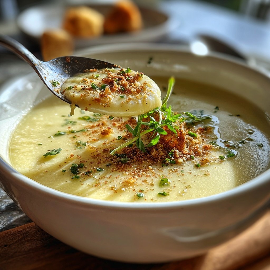 Blumenkohl Suppe Mit Muskat