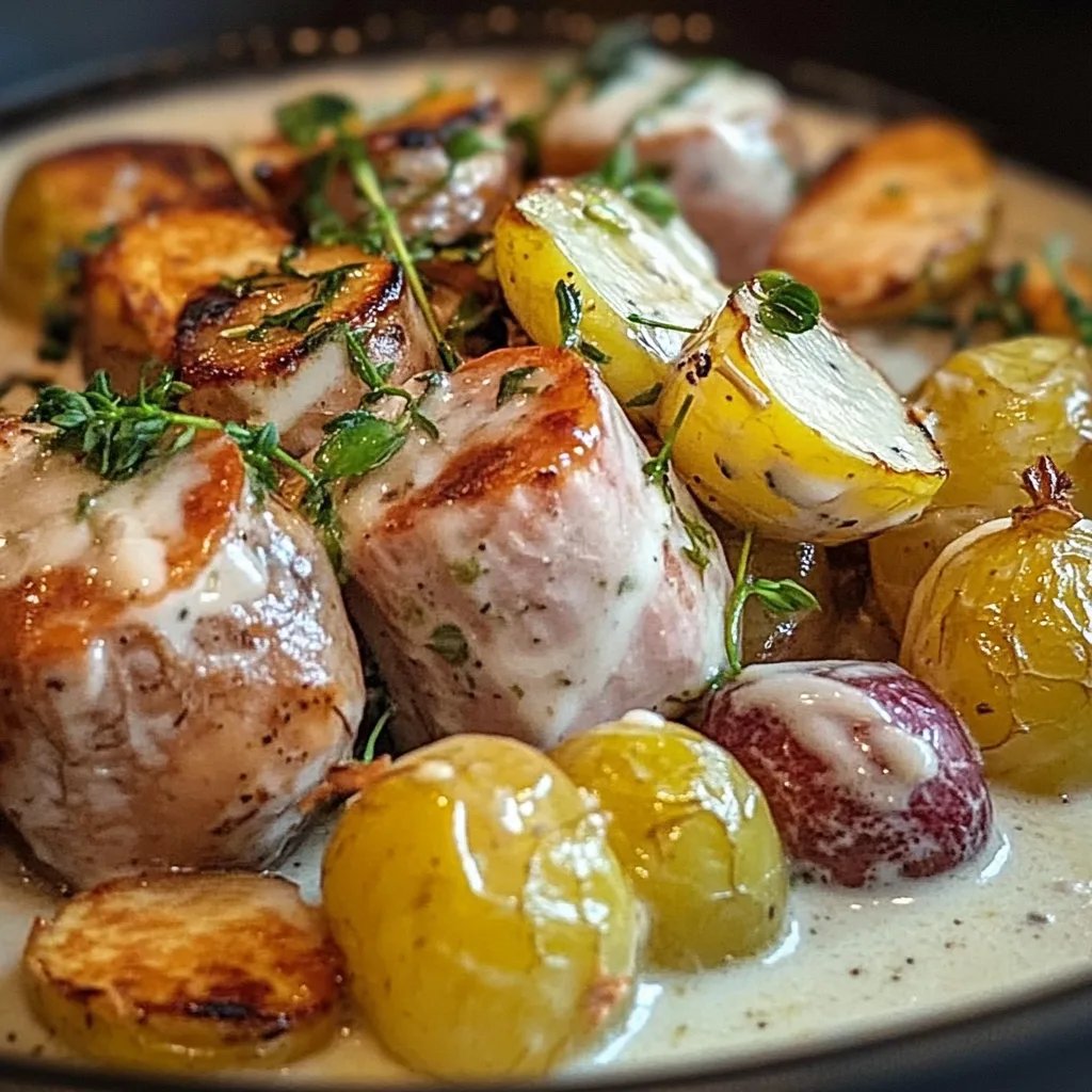 Rosenkohl - Kartoffel - Kasseler - Pfanne