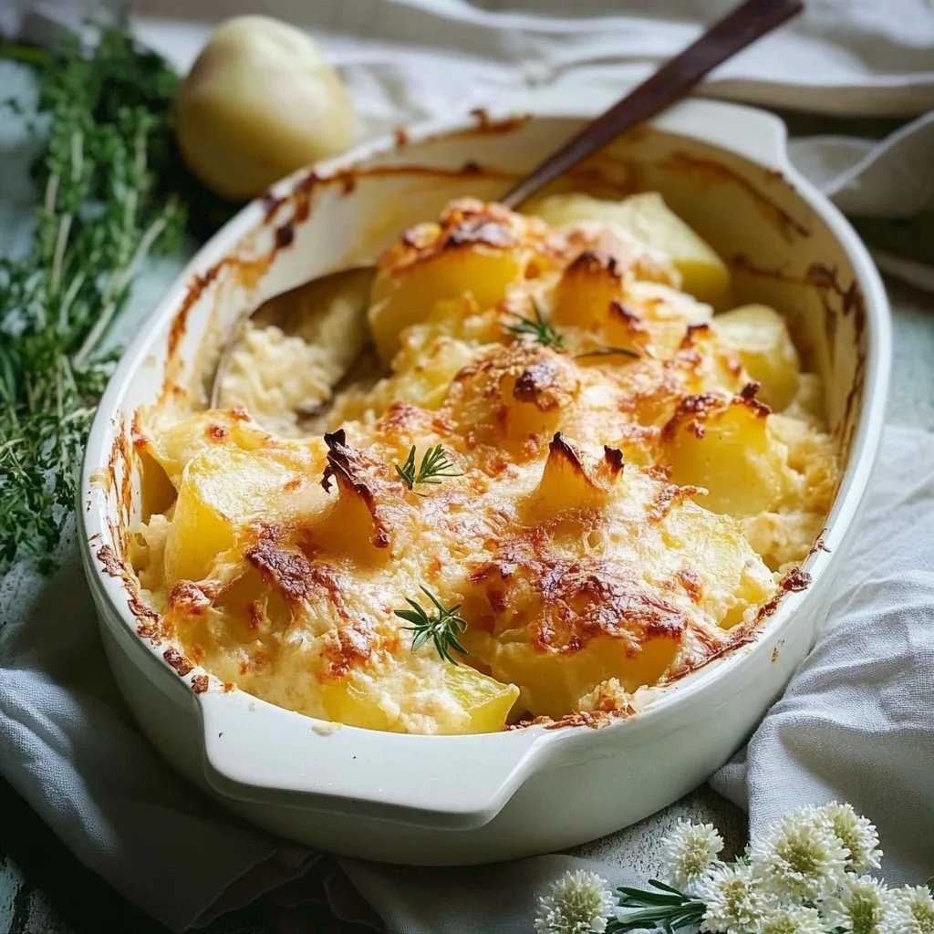 Blumenkohlauflauf mit Kartoffeln