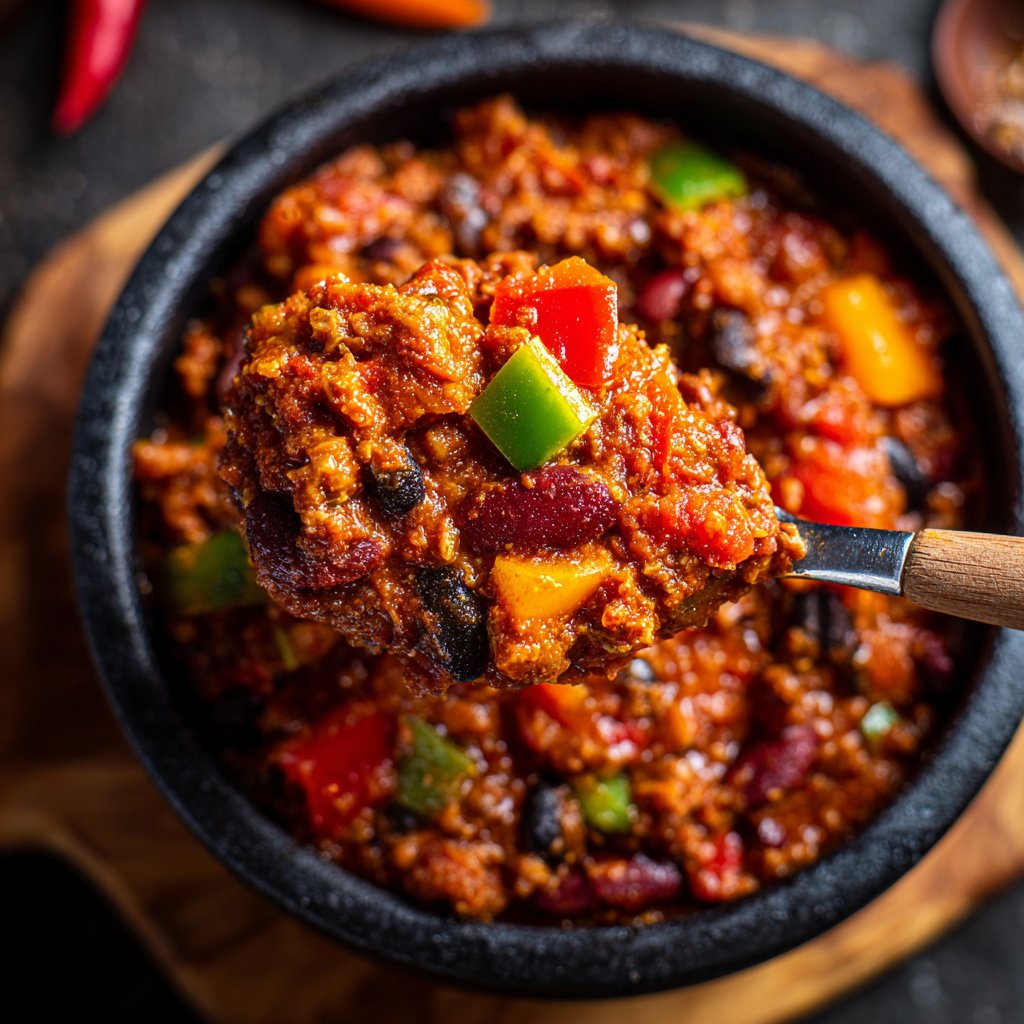 Chili sin Carne mit Linsen