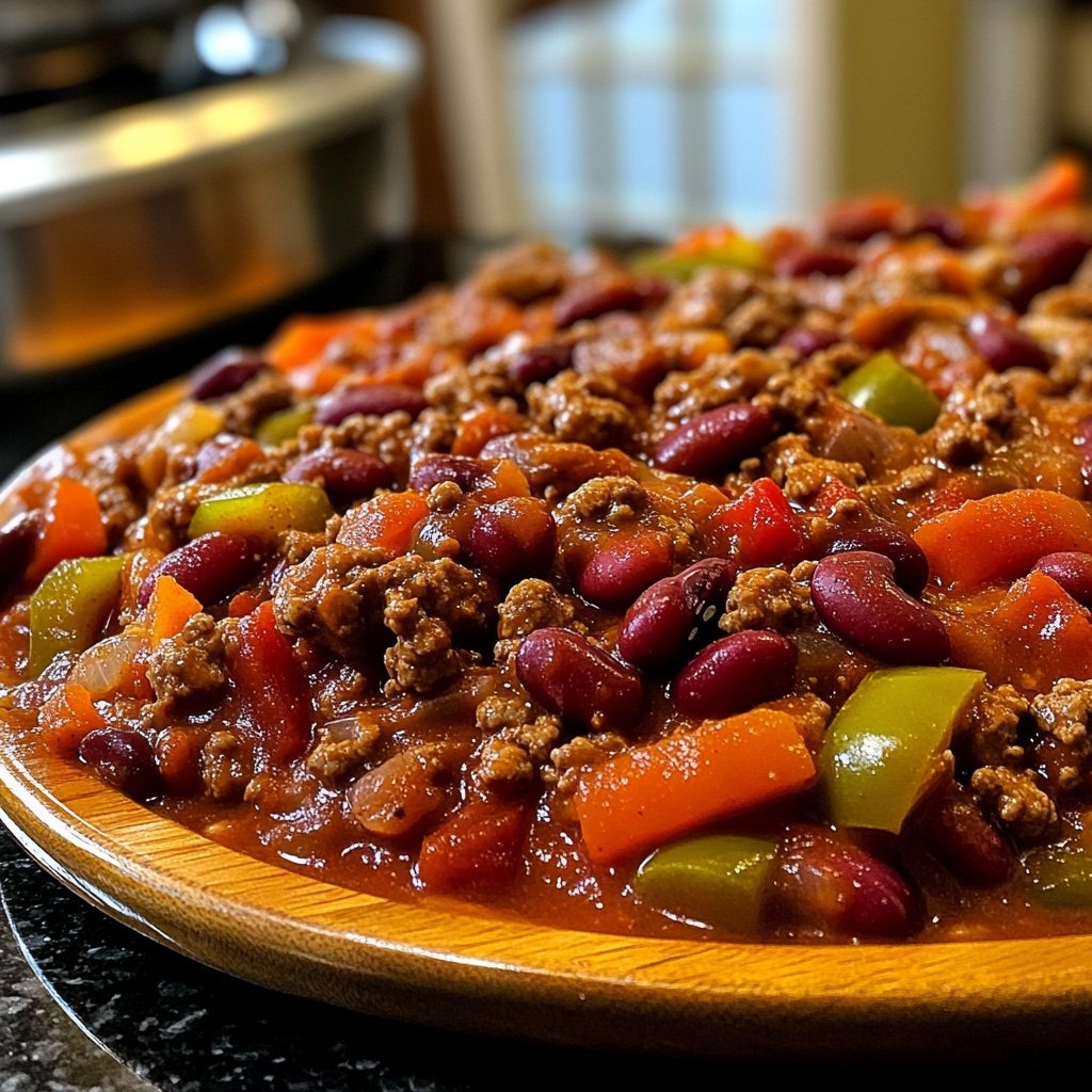 Chili sin Carne mit Bohnen