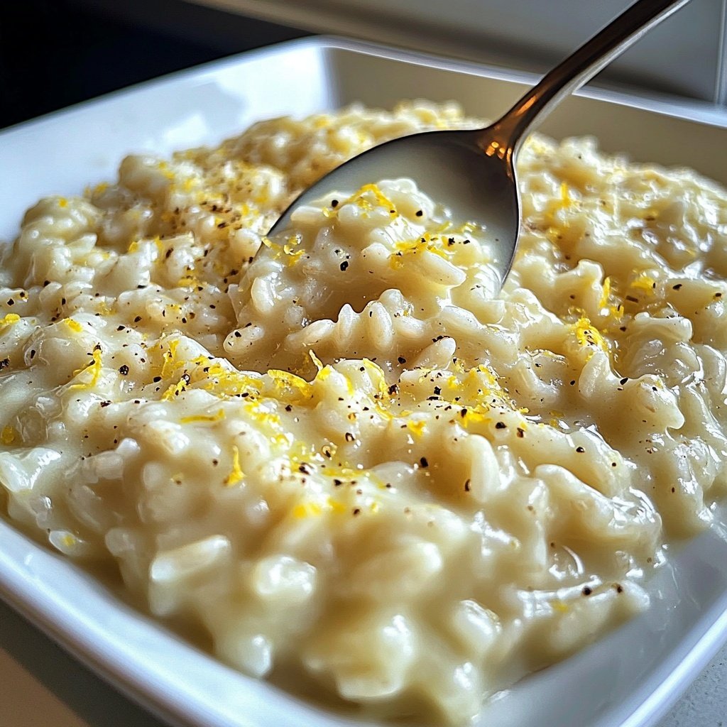 Risotto mit Zitronenschale