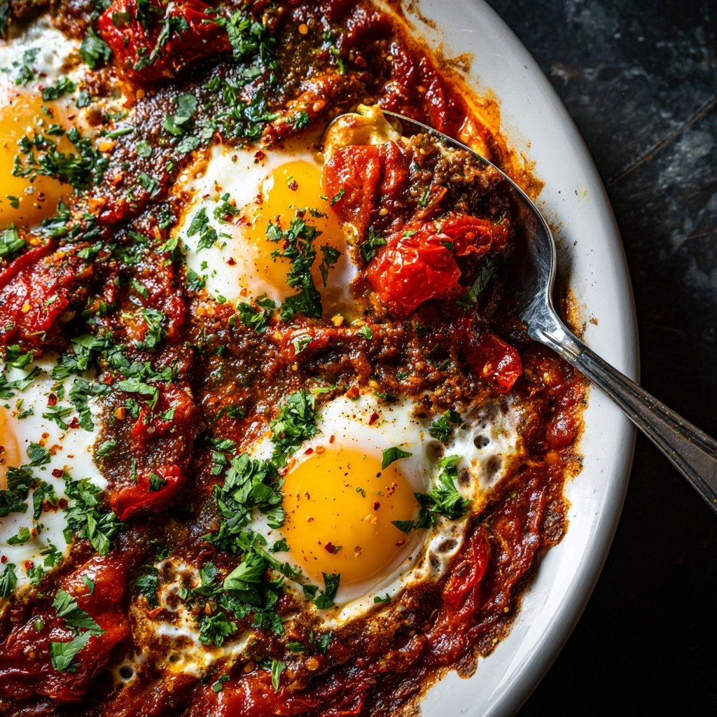 Shakshuka mit Chili