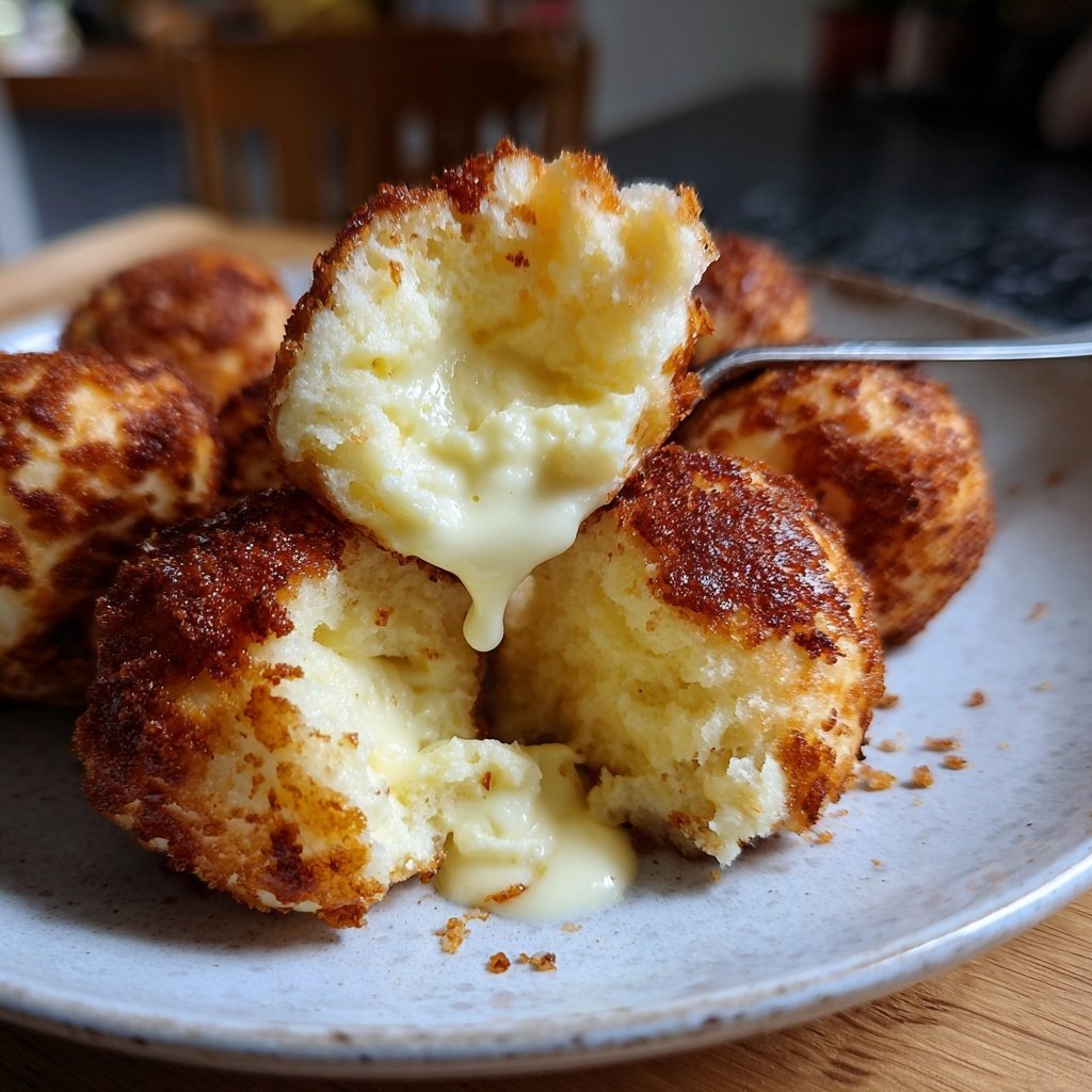 Quarkbällchen mit Vanillequark