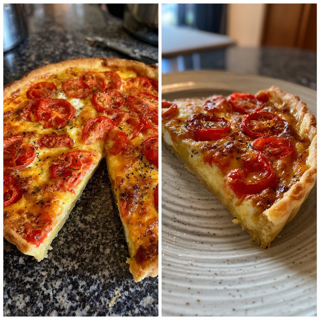 Tartelettes mit Tomaten und Mozzarella