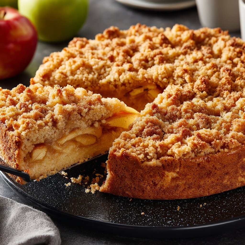 Backen & Desserts Apfelstreuselkuchen vom Blech