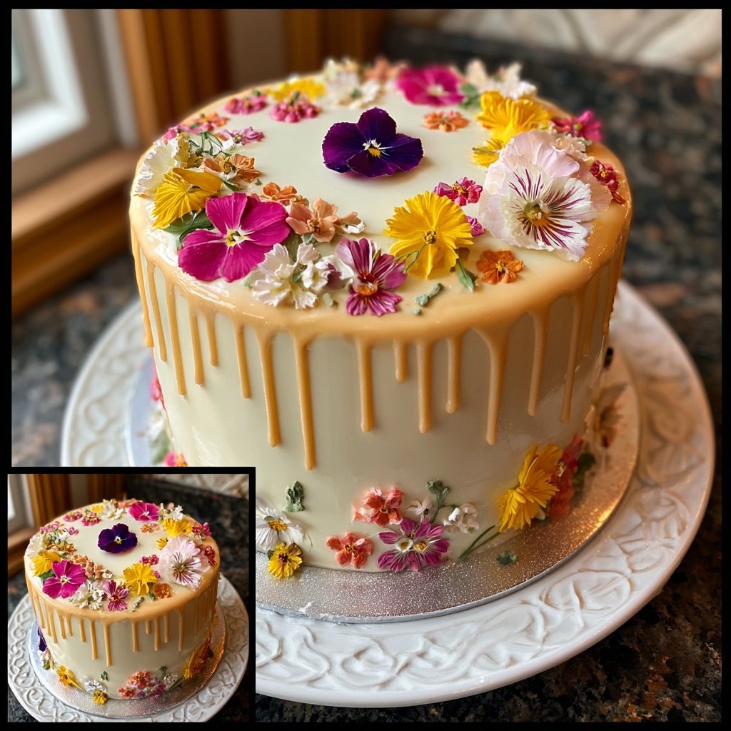 Geburtstagskuchen mit Fondant