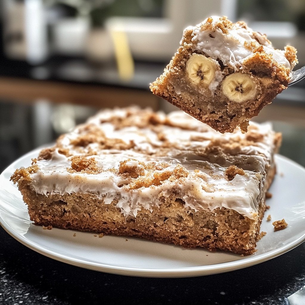 Bananenkuchen vom Blech