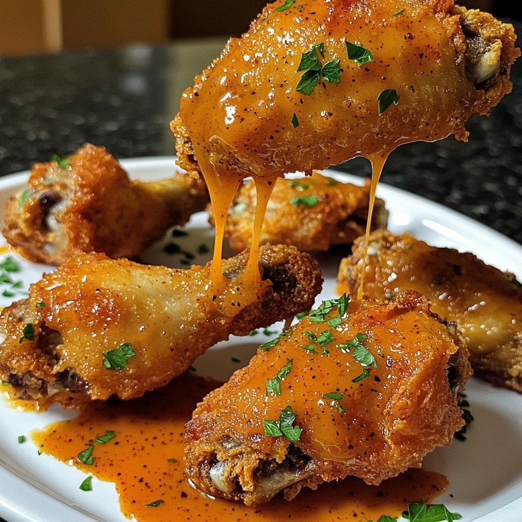 Chicken Wings frittiert
