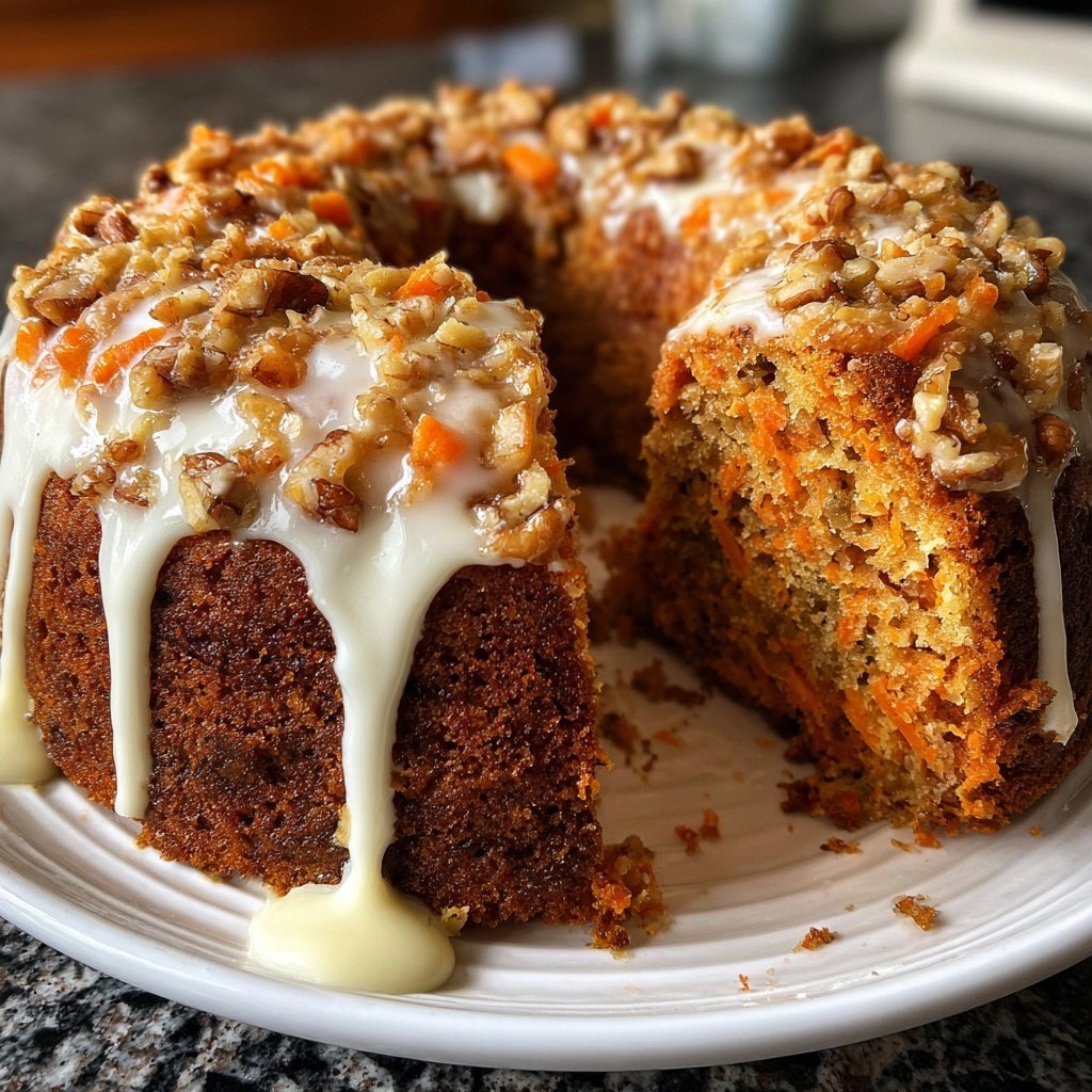 Karottenkuchen Mit Nüssen